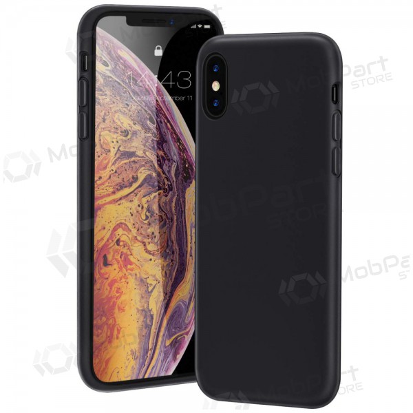 Apple iPhone 11 Pro Max hülle - Liquid Silicone 2.0mm (schwarz)