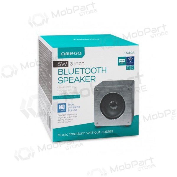 Bluetooth tragbarer Lautsprecher OMEGA WOODEN OG60A (MicroSD, Freisprecheinrichtung, AUX,FM) (Grau) Bluetooth tragbarer Lautsprecher OMEGA WOODEN OG60A (MicroSD, Freisprecheinrichtung, AUX,FM) (Grau)