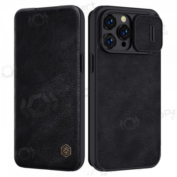 Apple iPhone 14 Pro Max Handyhülle „Nillkin Leather“ (Schwarz)