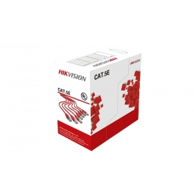 Netzwerkkabel Hikvision UTP Cat. 5e (Ader-0.50mm, Rolle 305m) DS-1LN5E-S