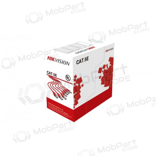 Netzwerkkabel Hikvision UTP Cat. 5e (Ader-0.50mm, Rolle 305m) DS-1LN5E-S