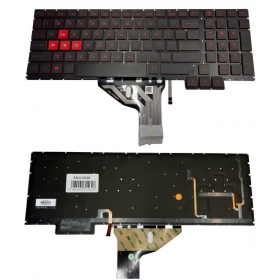 HP Omen 15-ce016na Tastatur (US) (mit Beleuchtung)