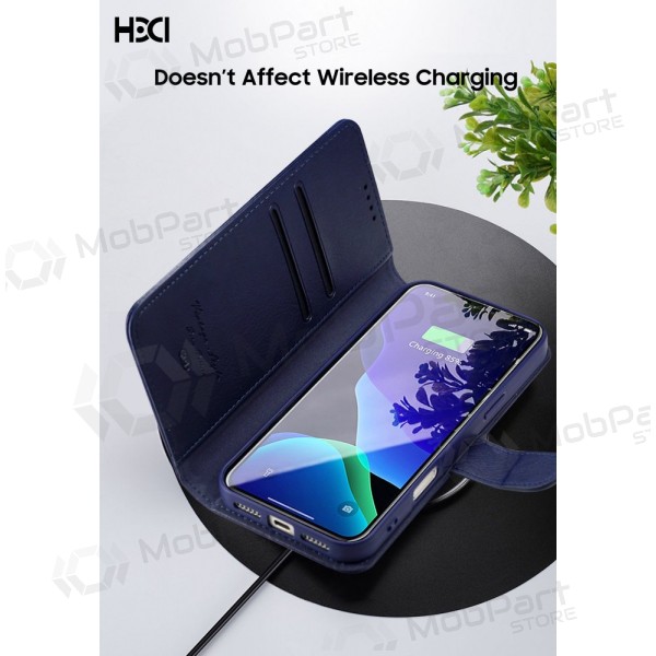 Handyhülle HDD Clasp Wallet Case Apple iPhone 13/14 Blau