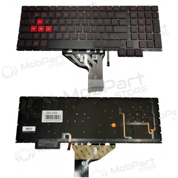 HP Omen 15-ce016na Tastatur (US) (mit Beleuchtung) HP Omen 15-ce016na Tastatur (US) (mit Beleuchtung)