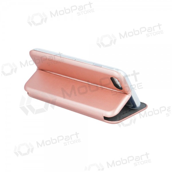 Apple iPhone 12 / 12 Pro hülle - Book Elegance (rosa / gold)