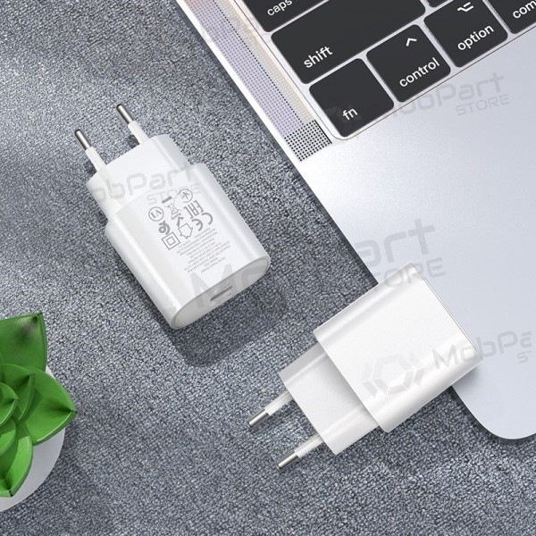 Telefonladegerät Hoco N22 25 W USB-C weiß