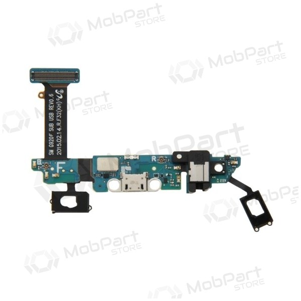 Samsung G920F Galaxy S6 Ladeanschluss und Mikrofonanschluss Samsung G920F Galaxy S6 Ladeanschluss und Mikrofonanschluss