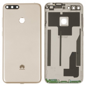 Huawei Y6 Prime 2018 Rückseite Akkudeckel (Golden ) (gebraucht grade C, original)