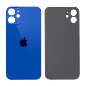 Apple iPhone 12 mini Rückseite Akkudeckel (Blau) (bigger hole for camera)