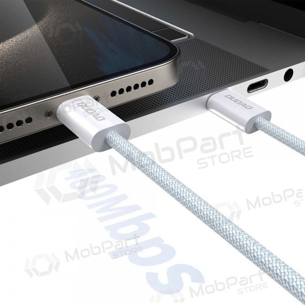 USB-C-Kabel Dudao L6C USB-C auf USB-C 2 m 60 W weiß