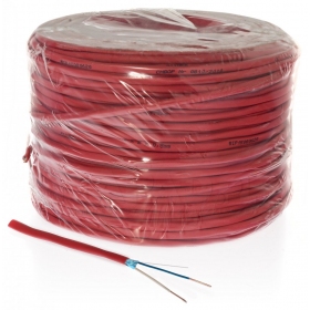 Geschirmtes brandschutzkabel Bitner YnTKSYekw 2x0.8mm (100m, Eca, massiv)