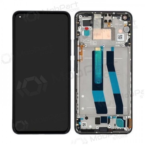 Xiaomi Mi 11 Lite 4G / Mi 11 Lite 5G Display (Schwarz) (mit Rahmen) (service pack) (original)