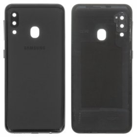 Samsung Galaxy A20e (2019) rückseitige Abdeckung (schwarz) (original)