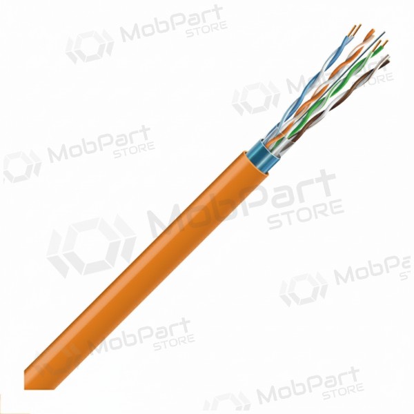 LAN-Netzwerkkabel ECG UTP 6 (innen, ungeschirmt, PVC/LSZH, 305m, 23AWG/0,56mm, B2ca(s1,d0,a1))