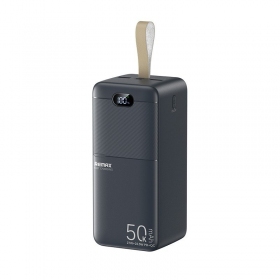 externe Batterie Power Bank Remax RPP-117 22.5W 50000mAh Schwarz