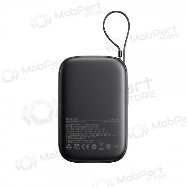 externe Batterie Power Bank Joyroom JR-PBF17 22.5W with USB-C cable 10000mAh Schwarz externe Batterie Power Bank Joyroom JR-PBF17 22.5W with USB-C cable 10000mAh Schwarz