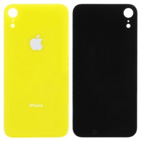 Apple iPhone XR Rückseite Akkudeckel (Gelb) (bigger hole for camera)