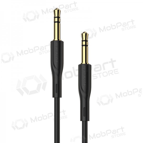 Audio Adapter 3,5mm į 3,5mm Borofone BL1 (Schwarz) Audio Adapter 3,5mm į 3,5mm Borofone BL1 (Schwarz)