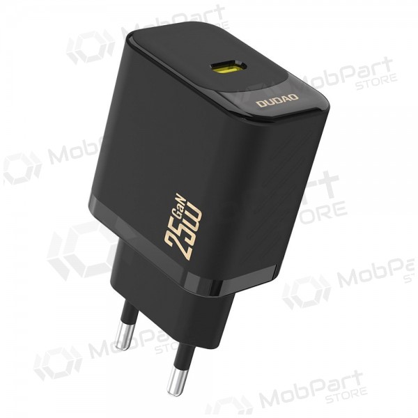 Telefonladegerät Dudao A27 25 W GaN USB-C schwarz