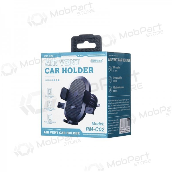 Halterung für Autotelefon Remax RM-C02 (air vent) Schwarz