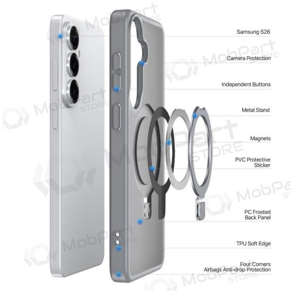 Samsung Galaxy S26 hülle - Dux Ducis Yind MagSafe (grau)