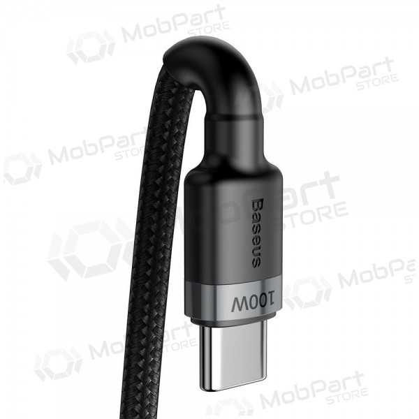 USB-C-Kabel Baseus Cafule CATKLF-ALG1 USB-C auf USB-C 2 m 100 W schwarz