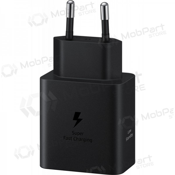 Ladegerät Samsung EP-T4511XBEGEU 45W + USB-C to USB-C Kabel Schwarz