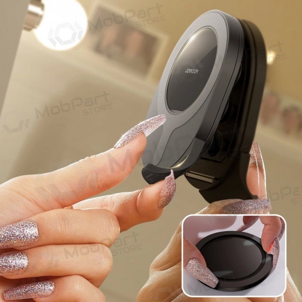 Magnetinis telefono laikiklis su siurbtukais Joyroom JR-ZS418 Schwarz