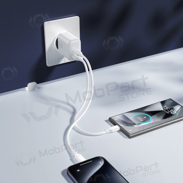 Ladegerät Joyroom JR-TCF21 USB-C/USB-A PD20W Weiß