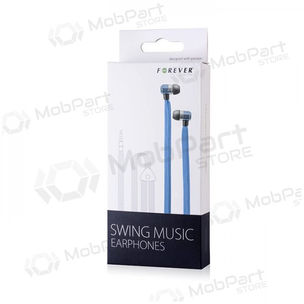 Freisprecheinrichtung Forever Swing Music 3,5mm (Blau)