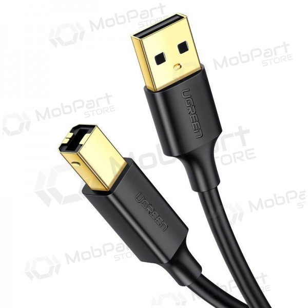 USB-Kabel für Drucker Ugreen US135 USB-A auf USB-B 3 m schwarz
