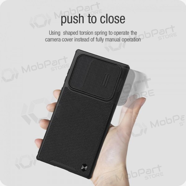 Samsung Galaxy A24 Handyhülle „Nillkin Textured Case“ (Schwarz)