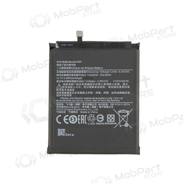 Xiaomi Mi 8 Lite Batterie, akumuliatorius (BM3J) Xiaomi Mi 8 Lite Batterie, akumuliatorius (BM3J)