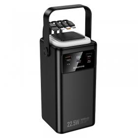 externe Batterie Power Bank Borofone BJ65B 22.5W 80000mAh Schwarz