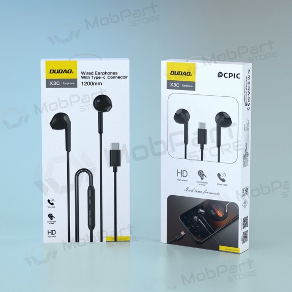 USB-C Kopfhörer Dudao X3C schwarz