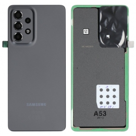 Samsung Galaxy A53 5G rückseitige Abdeckung (schwarz) (original)