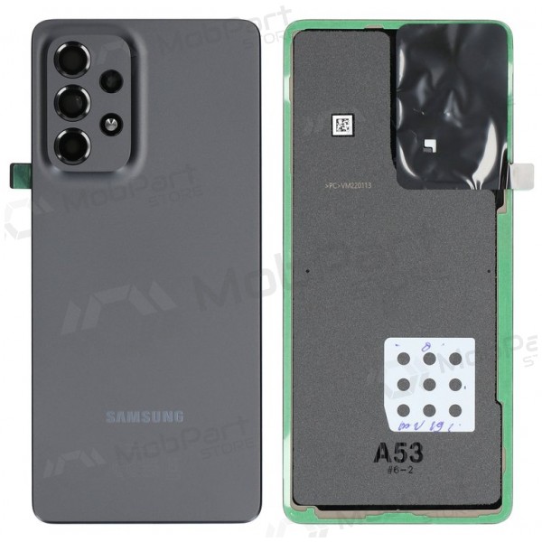Samsung Galaxy A53 5G rückseitige Abdeckung (schwarz) (original)