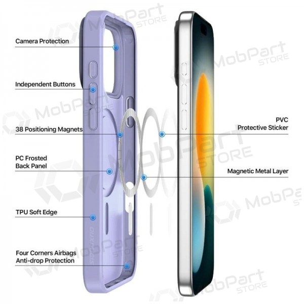 Apple iPhone 17 Pro Max, 18 Pro Max hülle -Dux Ducis Yind- (violett)