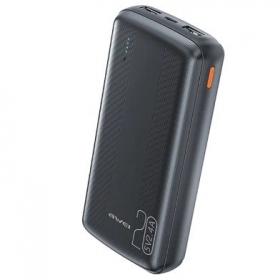 externe Batterie Power Bank Awei P19K 5V/2.4A 20000mAh Schwarz