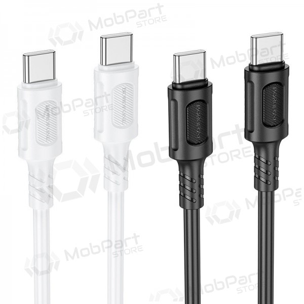 USB-C kabel Borofone BX111 USB-C zu USB-C 1 m 60 W weiß
