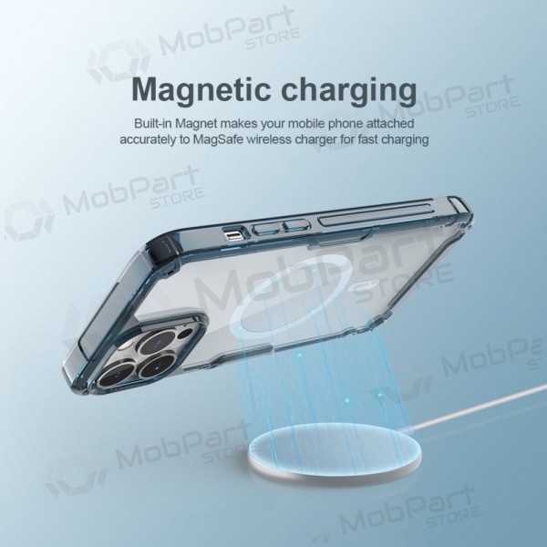 Apple iPhone 13 Pro Max Handyhülle „Nillkin Nature Magnetic“ (Blau)