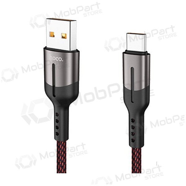 USB Kabel HOCO U68 microUSB 4A 1.2m (Schwarz)