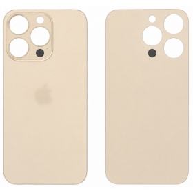 Apple iPhone 14 Pro Max rückseitige Abdeckung (Gold) (Premium)