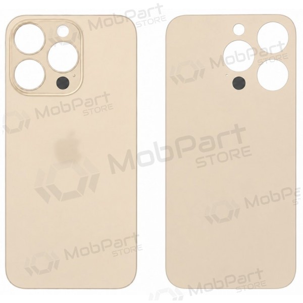 Apple iPhone 14 Pro Max rückseitige Abdeckung (Gold) (Premium)