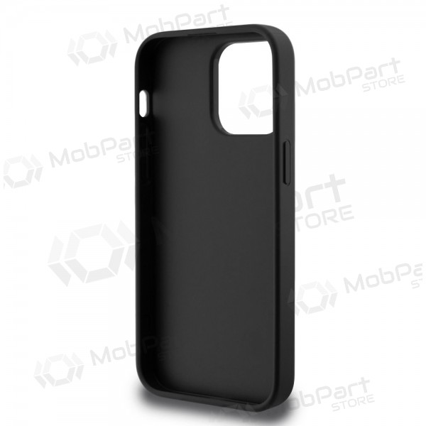 Apple iPhone 14 Pro Max hülle - Guess PU 4G Metal Logo (grau)