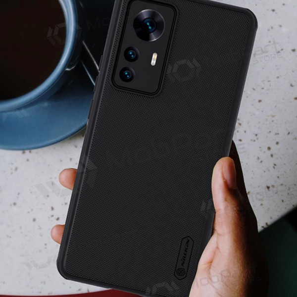 Xiaomi Redmi Note 12 / Note 12 4G Handyhülle „Nillkin Frosted Shield“ (Schwarz) Xiaomi Redmi Note 12 / Note 12 4G Handyhülle „Nillkin Frosted Shield“ (Schwarz)