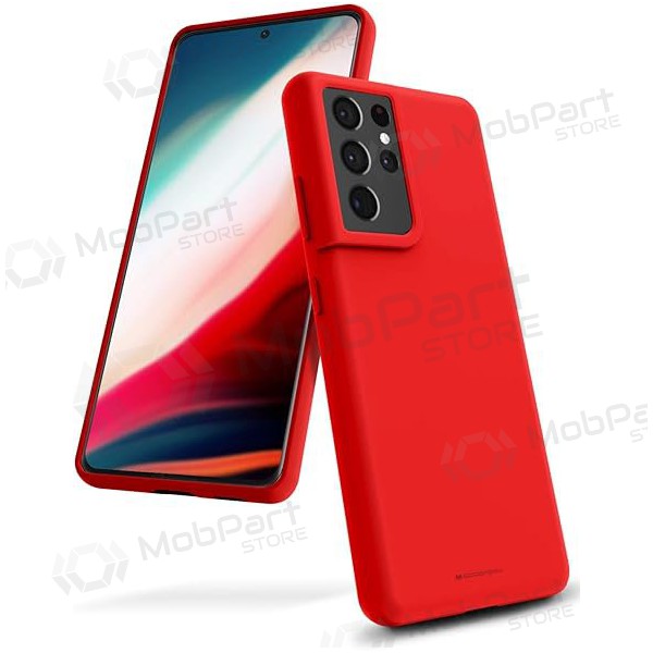 Handyhülle Mercury Silicone Case Samsung A366 A36 5G Rot