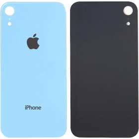 Apple iPhone XR Rückseite Akkudeckel (Blau) (bigger hole for camera)