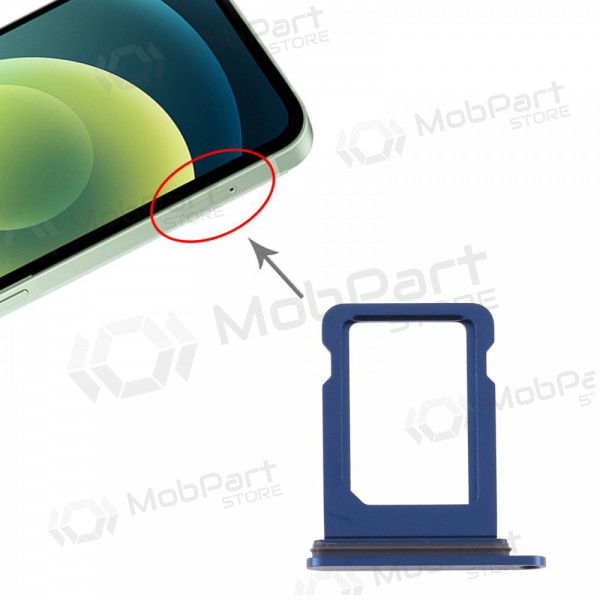 Apple iPhone 12 SIM-Kartenhalter (Blau)
