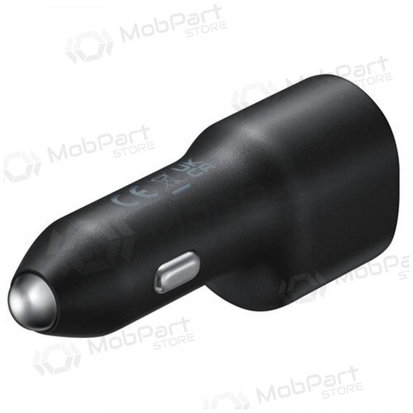 Ladegerät automobilinis original Samsung EP-L4020NBEGEU 1xType-C 1xUSB-A Schwarz im Paket 40W